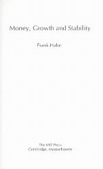 Money, Growth, and Stability