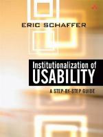Institutionalization of Usability