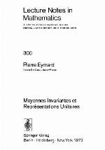 Moyennes Invariantes et Représentations Unitaires