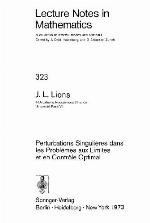 Perturbations singulières dans les problèmes aux limites et en contrôle optimal