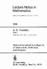 Metamathematical Investigation Of Intuitionistic Arithmetic And Analysis