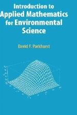 Introduction to Applied Mathematics for Environmental Science