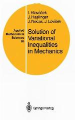 Solution of Variational Inequalities in Mechanics