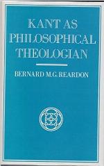 Kant as Philosophical Theologian