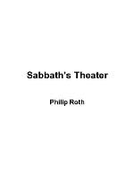 Sabbath's Theater