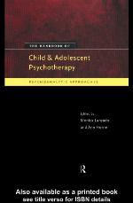 The Handbook of Child and Adolescent Psychotherapy
