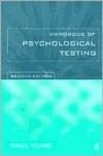 Handbook of Psychological Testing