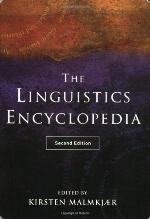 The Routledge Linguistics Encyclopedia