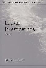 Logical Investigations, Volume 1