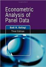 Econometric Analysis of Panel Data
