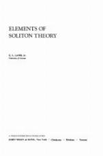 Elements of Soliton Theory