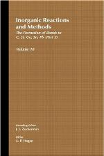 The Formation of Bonds to C,Si, Ge,Sn,Pb (Part 2), Volume 10, Inorganic Reactions and Methods