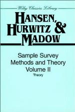 Sample Survey Methods and Theory, Volume 2