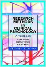 Research Methods in Clinical Psychology