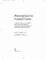 Prescription for Natural Cures