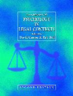 Handbook of Psychology in Legal Contexts