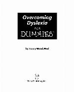 Overcoming Dyslexia for Dummies