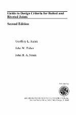 Guide to Design Criteria for Bolted and Riveted Joints