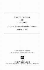 Finite Groups Of Lie Type