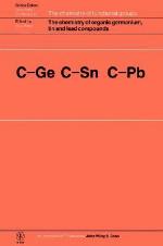 The Chemistry of Organic Germanium, Tin and Lead Compounds