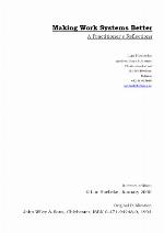 Making Work Systems Better