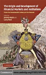 The Origin and Development of Financial Markets and Institutions