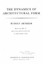 The Dynamics of Architectural Form