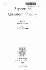 Aspects of Quantum Theory