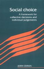 Social Choice
