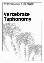 Vertebrate Taphonomy