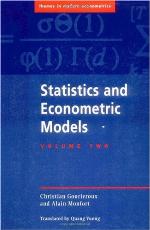 Statistics and Econometric Models