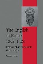 The English in Rome, 1362-1420