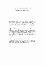 Rilke, Modernism and Poetic Tradition