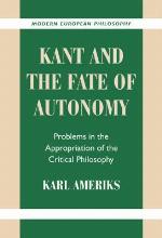 Kant and the Fate of Autonomy