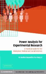 Power Analysis for Experimental Research