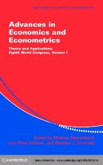 Advances in Economics and Econometrics