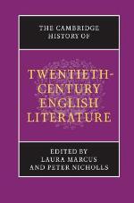 The Cambridge History of Twentieth-Century English Literature