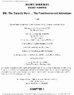 Bill, The Galactic Hero The Final Incoherent Adventure
