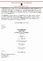 Notebooks, 1914 - 1916