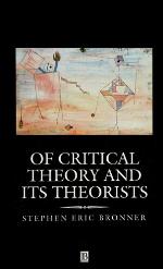 Of Critical Theory and Its Theorists