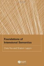 Foundations of Intensional Semantics