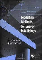 Modelling Methods for Energy in Buildings