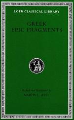 Greek Epic Fragments