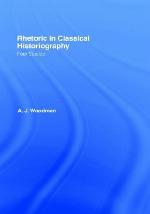 Rhetoric In Classical Historiography