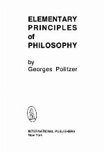 Elementary Principles of Philosophy