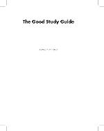 The Good Study Guide