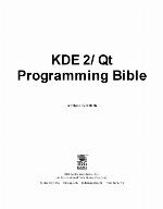 KDE Programming Bible