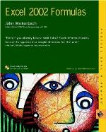 Excel 2002 Formulas [With CDROM]