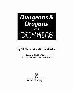 Dungeons &amp; Dragons for Dummies