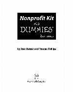 Nonprofit Kit For Dummies